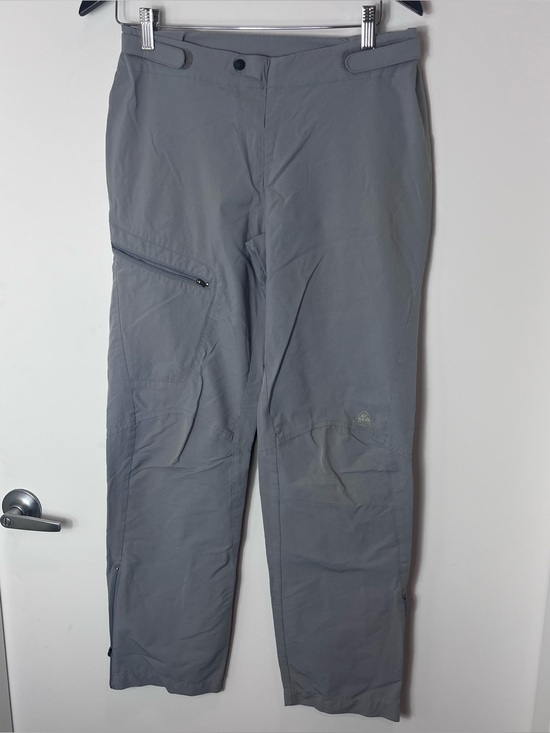 Nike ACG Pants - NIKE ACG DRI-FIT Women Hiking Climbing Pants Med Outdoor Gray Zip Ankle Pocket
